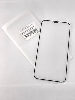 Защитное стекло с сеткой динамика для iPhone 12 Pro Max Черный
