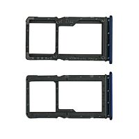 Держатель SIM для Xiaomi Redmi Note 7/Note 7 Pro Синий