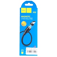 Купить Кабель USB - Type-C Hoco X52 Type-C USB Magnetic Сharging cable 3A 1 м. чёрный Black с доставкой