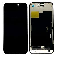 Купить Дисплей для iPhone 15 Pro (A3102) в сборе с тачскрином Черный - (In-Cell) (площадка под IC) с доставкой