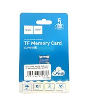 Купить Карта памяти MicroSDXC 64GB Class 10 Hoco TF Memory Card без адаптера с доставкой