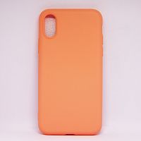Чехол NANO силикон для iPhone X/XS оранжевый