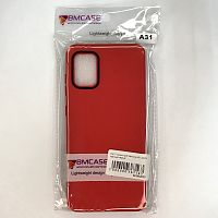 Чехол RACY силикон для Samsung A31 (2020) красный-чёрный
