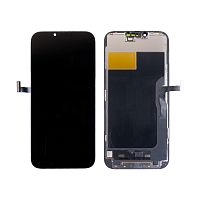 Дисплей для iPhone 13 Pro Max (A2645) в сборе с тачскрином Черный - (In-Cell, Full HD, 120 Гц) (с верификацией = с привязкой без ошибки)