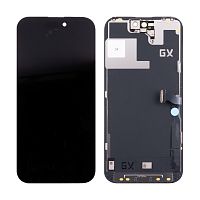 Дисплей для iPhone 14 Pro (A2891) в сборе с тачскрином Черный GX (площадка под IC)