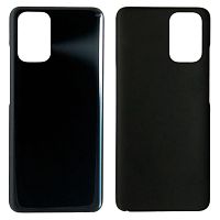 Задняя крышка для Xiaomi Redmi Note 10 Pro 4G (M2101K6G) Черный - Премиум