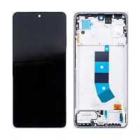 Дисплей для Xiaomi Redmi Note 13 4G (23129RAA4G/23124RA7EO/23129RA5FL) модуль с рамкой Синий - OR (SP)