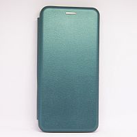 Чехол-книга STYLISH для INFINIX HOT 12 PRO (2022) темно-зеленый