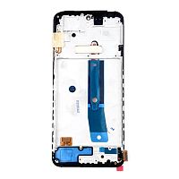 Дисплей для Xiaomi Redmi Note 11S 4G модуль с рамкой Черный - (OLED)