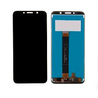 Дисплей для Huawei Honor 9S/Y5p (DUA-LX9/DRA-LX9) в сборе с тачскрином Черный - Оптима