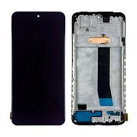 Дисплей для Xiaomi Redmi Note 11S 4G/Poco M4 Pro 4G (2201117SY/2201117PG) модуль с рамкой Черный - (In-Cell)