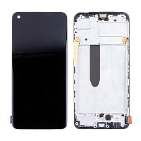 Дисплей для Realme 9 (RMX3521) модуль с рамкой Черный - OR