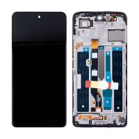 Дисплей для Infinix Note 30 4G (X6833B) модуль с рамкой Черный - OR