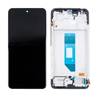 Дисплей для Xiaomi Redmi Note 14 4G (24117RN76O/24117RN76G) модуль с рамкой Черный - (In-Cell)