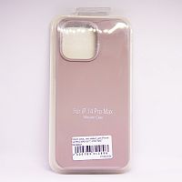 Чехол Silicon case_ низ закрыт_для iPhone 14 PRO MAX (6.7") 2022 №07 бежевый
