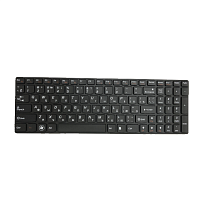Клавиатура для ноутбука Lenovo IdeaPad B570/B580/V570/Z570/Z575/B590 (с рамкой) Черный