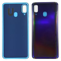 Задняя крышка для Samsung Galaxy A40 (A405F) Черный