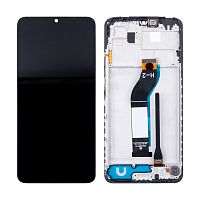 Купить Дисплей для Xiaomi Redmi 13C 4G (23100RN82L) модуль с рамкой Черный - OR с доставкой