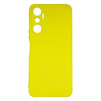 Чехол NANO силикон для INFINIX HOT 20 (4G) 2022 жёлтый