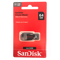  - USB  64GB  SanDisk  Cruzer Blade    