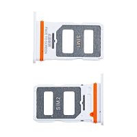 Держатель SIM для Xiaomi Redmi Note 12 Pro 5G (22101316C/22101316I/22101316G) Белый