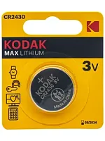 Купить Элемент питания KODAK  CR2430  BL1  с доставкой