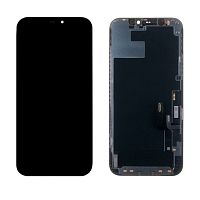 Дисплей для iPhone 12/12 Pro (A2403/A2407) в сборе с тачскрином Черный (Hard OLED)