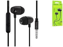 Купить Гарнитура "3,5 мм" Jack Borofone BM57 (вакуумные) Черный с доставкой