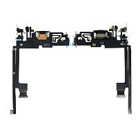 Купить Шлейф для iPhone 12 Pro Max на системный разъем/микрофон (Черный) - OR с доставкой