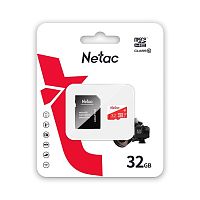 Купить Карта памяти MicroSD  32GB  Netac  P500  Eco  Class 10 + SD адаптер с доставкой