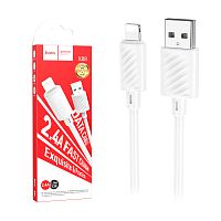 Кабель USB - Lightning Hoco X88 (2.4А) Белый
