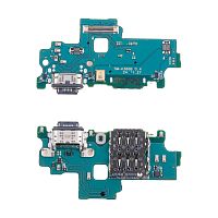 Шлейф для Samsung Galaxy A36 5G (A366B) плата системный разъем/разъем SIM/микрофон - Премиум