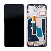 Дисплей для Infinix Note 30 Pro модуль с рамкой Черный - OR