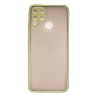 Чехол Силикон SKIN SHELL /противоударный/ для OPPO Realme C15 (2020) хаки