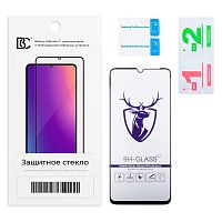 Купить Защитное стекло "Премиум" для Xiaomi Redmi A3/A3x/Poco C61 Черный с доставкой