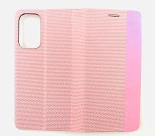 Чехол-книга MESH LEATHER MIX для Samsung A53/A536_5G (2022) розовый
