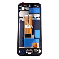 Купить Дисплей для Realme C33 (RMX3624) модуль в рамке Черный - OR с доставкой