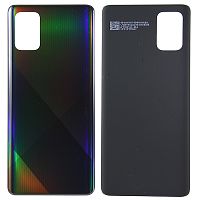 Задняя крышка для Samsung Galaxy A71 (A715F) Черный