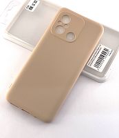 Чехол NANO силикон для Xiaomi Redmi 12C (2023)/POCO C55 розовый-песок