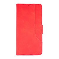 Чехол-книга NICE STYLES (магнит_боковой) для Samsung A35 (5G) 2024 красный