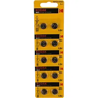 Купить Элемент питания Kodak AG12 (386) LR1142, LR43 [KAG12-10]   с доставкой