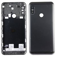 Задняя крышка для Xiaomi Mi A2 Lite/Redmi 6 Pro Черный