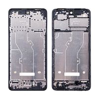 Рамка дисплея для Tecno Spark 20C (BG7n) Черный (возможен дефект ЛКП)