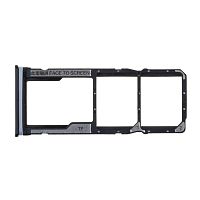 Держатель SIM для Xiaomi Redmi Note 8/Note 8 (2021) Черный