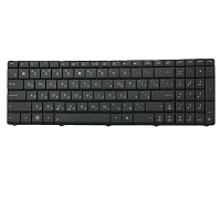 Клавиатура для ноутбука Asus A52/G60/K52/K53/K72 (кнопки сплошные) Черный