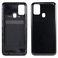 Задняя крышка для Samsung Galaxy M31 (M315F) Черный