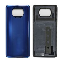 Задняя крышка для Xiaomi Poco X3 NFC/X3 Pro Синий