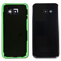 Задняя крышка для Samsung Galaxy A5 2017 (A520F) Черный - Премиум