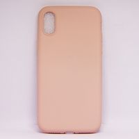 Чехол NANO силикон для iPhone X/XS розовый песок