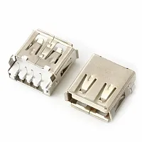 Купить Разъем USB-A 2.0 (F) под пайку с доставкой